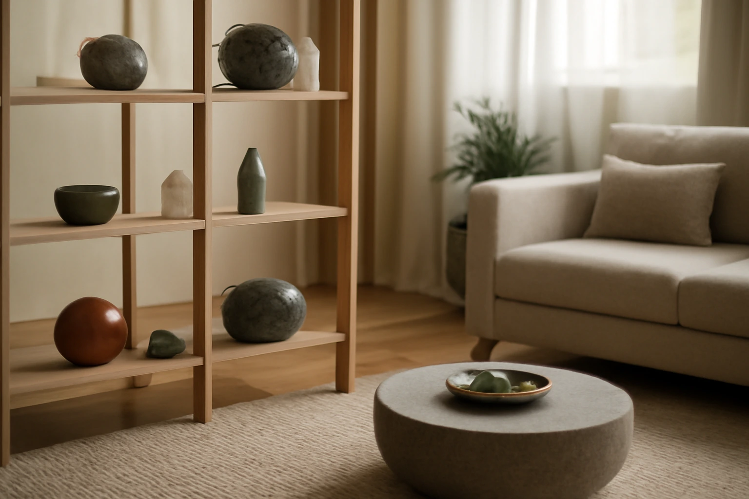 Căn hộ nhỏ: chia khu mà không xây thêm tường
